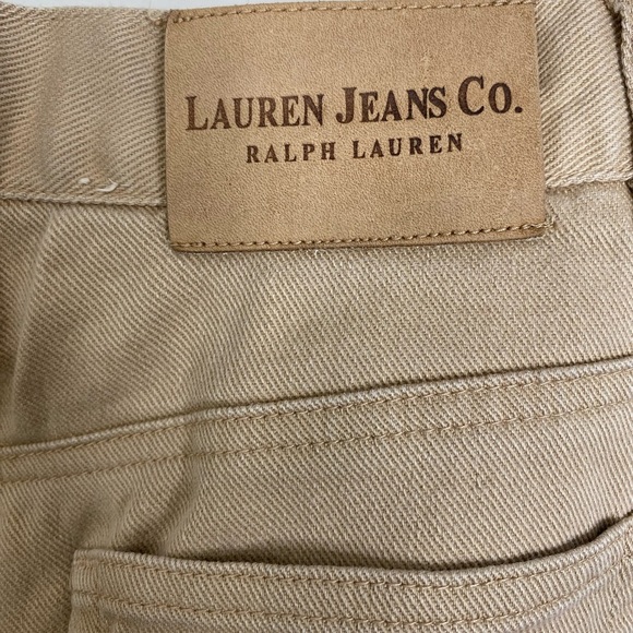 LAUREN JEANS CO RALPH LAUREN GREEN LABEL PETITE MID RISE CAPRI PANTS 8P - Picture 9 of 10